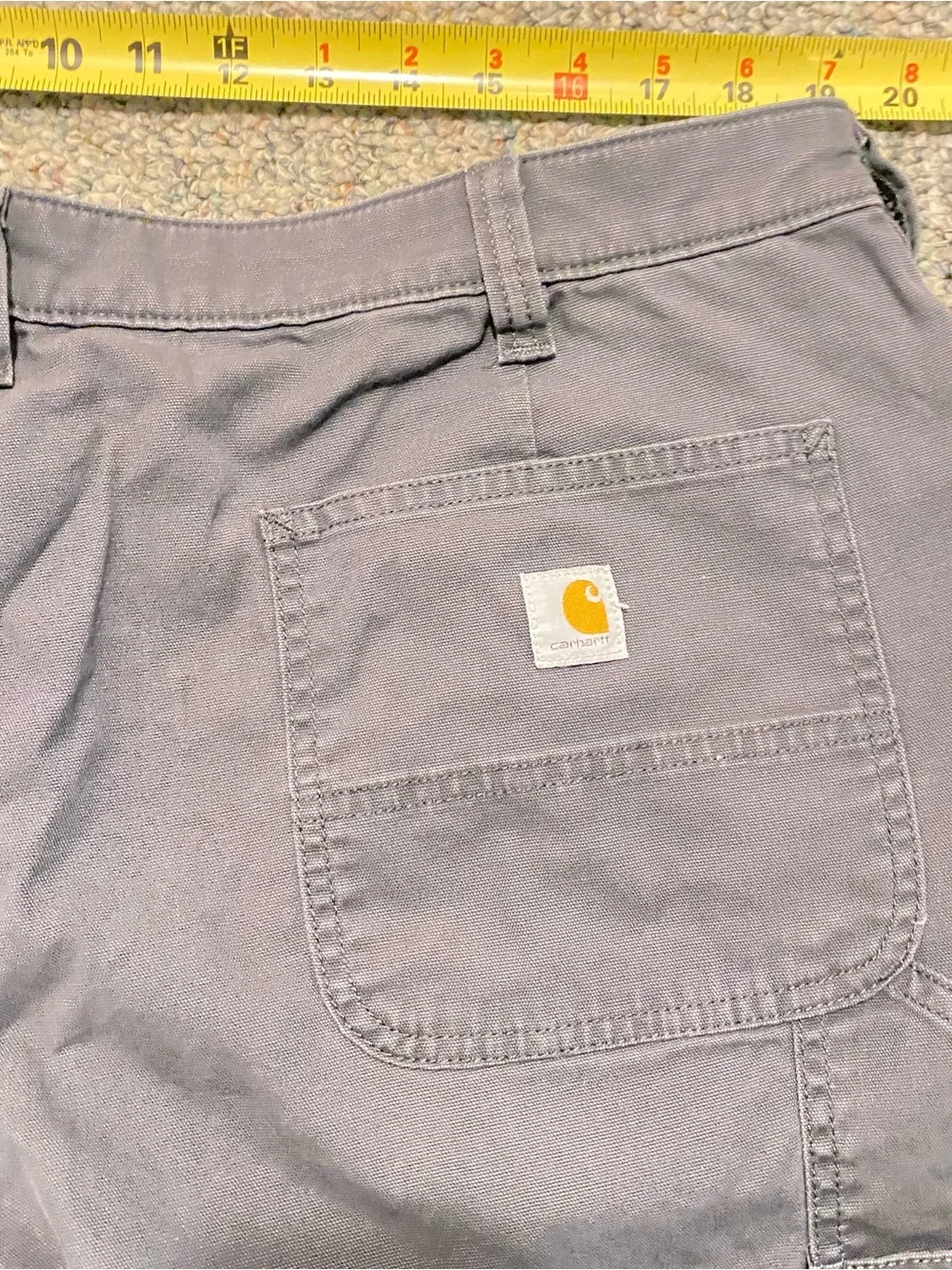 Carhartt Women's Gray Cargo Shorts